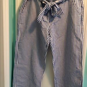 Vineyard Vines Blue and White Striped Pants